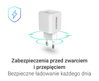 Silver Monkey Ładowarka GaN Core Uno 30W Biała - 1417242 - zdjęcie 5